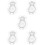 5Pcs Reusable Transparent Melon and Fruit Growing Mold Plastic Kitchen 8