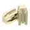 10Pcs Gold Eyebrow Pencil Trimming Tool Versatile Flat Tip Sharpener 3