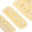 3Pcs Durable Resin Restoration Kit Practice Model 8
