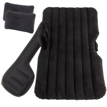 Car Air Mattress Universal For Car And SUV Inflatable Travel Bed Multi Functional Outdoor Camping Black One Size