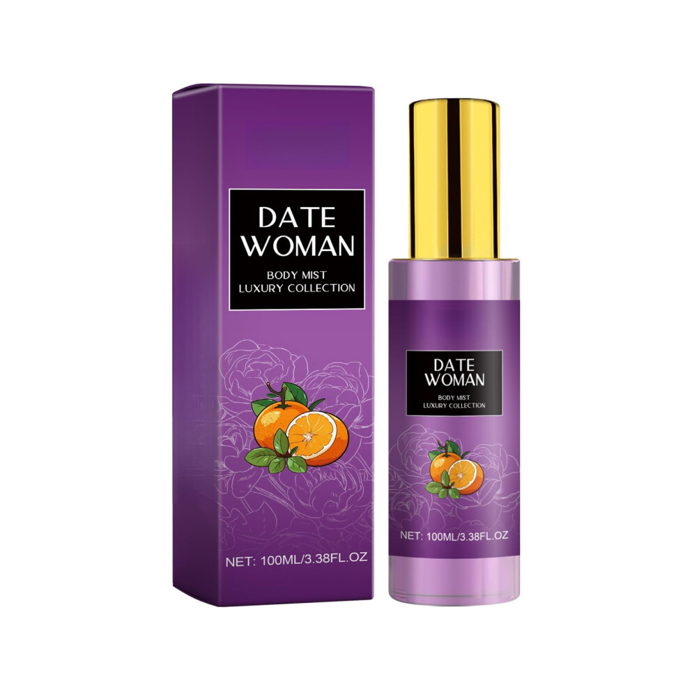 Luxury Body Mist and Pheromone Perfume Spray, LongLasting Citrus Cedar Scent, 100ml
