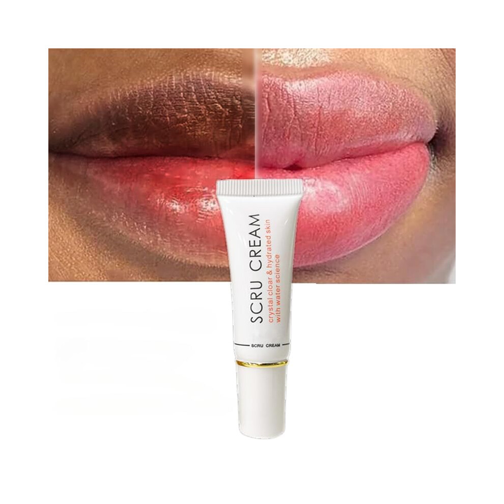 Dark 2Pcs Lip Exfoliating Gel And Scrub To Lighten Lips, Gentle Dead Skin Removal For Smooth Texture