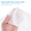 Massage Table Face Cradle Covers 400 Pack, Soft Breathable NonWoven Disposable Headrest Covers for Spa 4