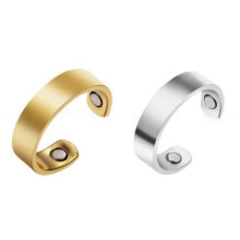 2 PCS Magnetic Ring, 99.99% Pure Copper Magnetic Therapy Rings for Women, Adjustable Weight Loss Ring for Daily Wear