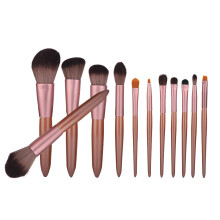 Pinceaux de maquillage de précision pour les yeux, application impeccable, kit de voyage de 12 pinceaux comprenant fard à paupières, eyeliner et