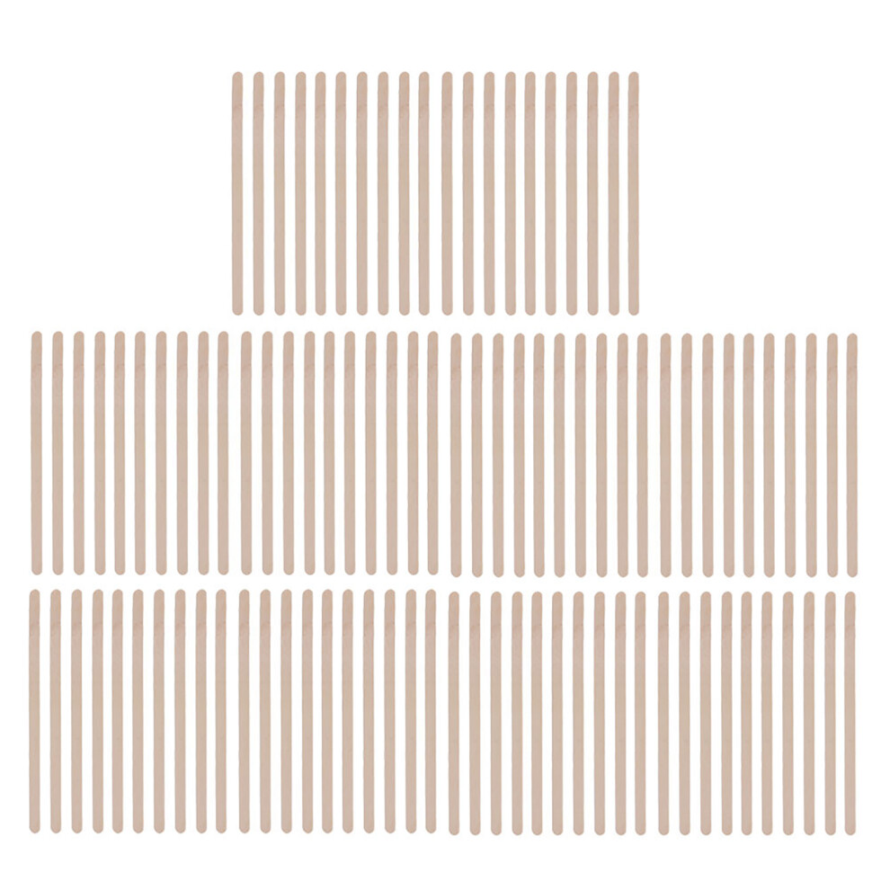Unblemished Wooden Dowels, 100Pcs Craft Sticks For Diy Projects, Natural Wood Dowel Rods With Smooth Surface, High Quality Wood, Strong And Durable,