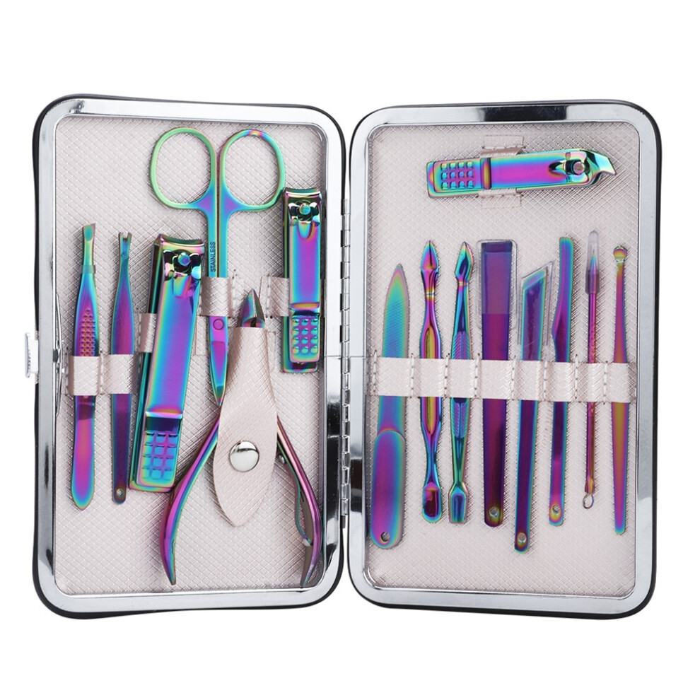 Compact Grooming Kit, Stainless Steel Non Slip Handle Tools for Comprehensive Care, Exquisite Craftsmanship Ensures Durable Performance Ideal for