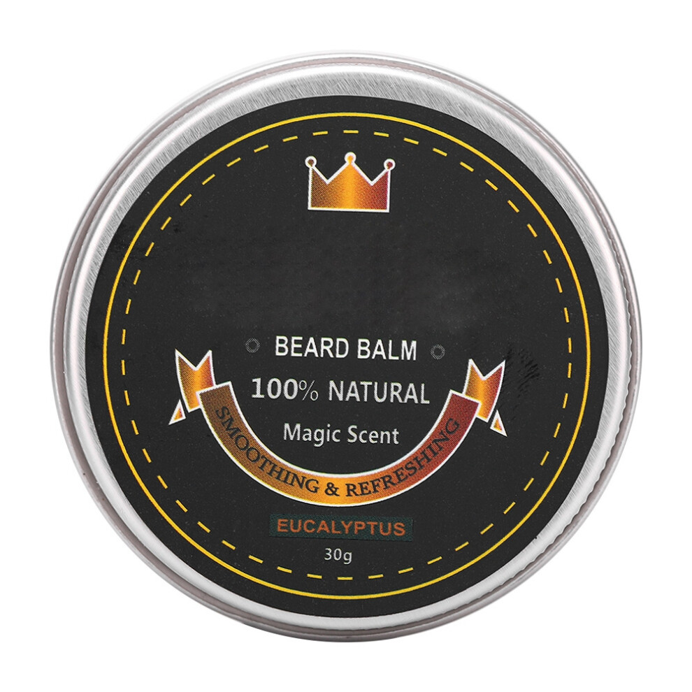 Light Travel Friendly Tin, Beard And Mustache Wax For Men, Natural Ingredients, No Foul Odors, Animal Cruelty Free, Hydrates Softens, Hold Styling,