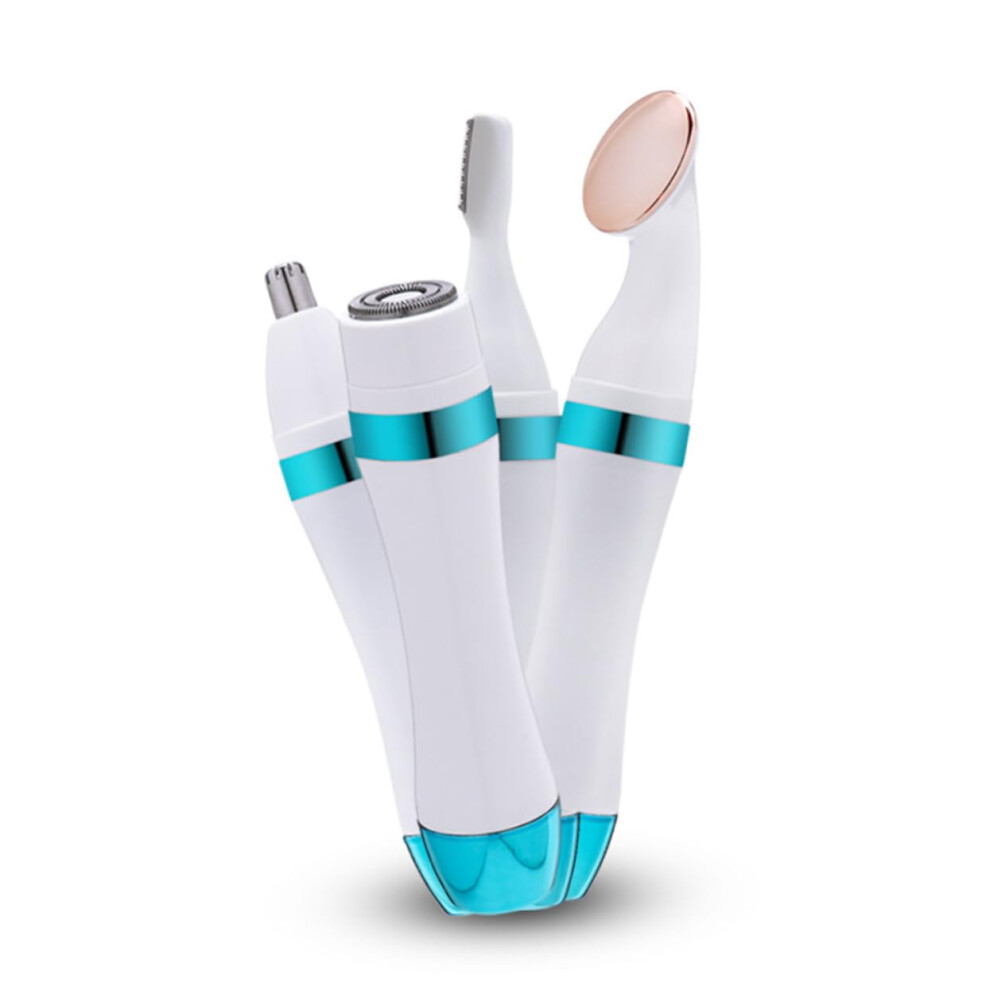 Women's Electric Shaver Cordless Facial and Body Hair Removal Trimmer for Smooth Skin