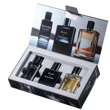 Men's Perfume Gift Set 3x30ml Luxury Oriental Woody Fragrance Long Lasting Eau de Parfum