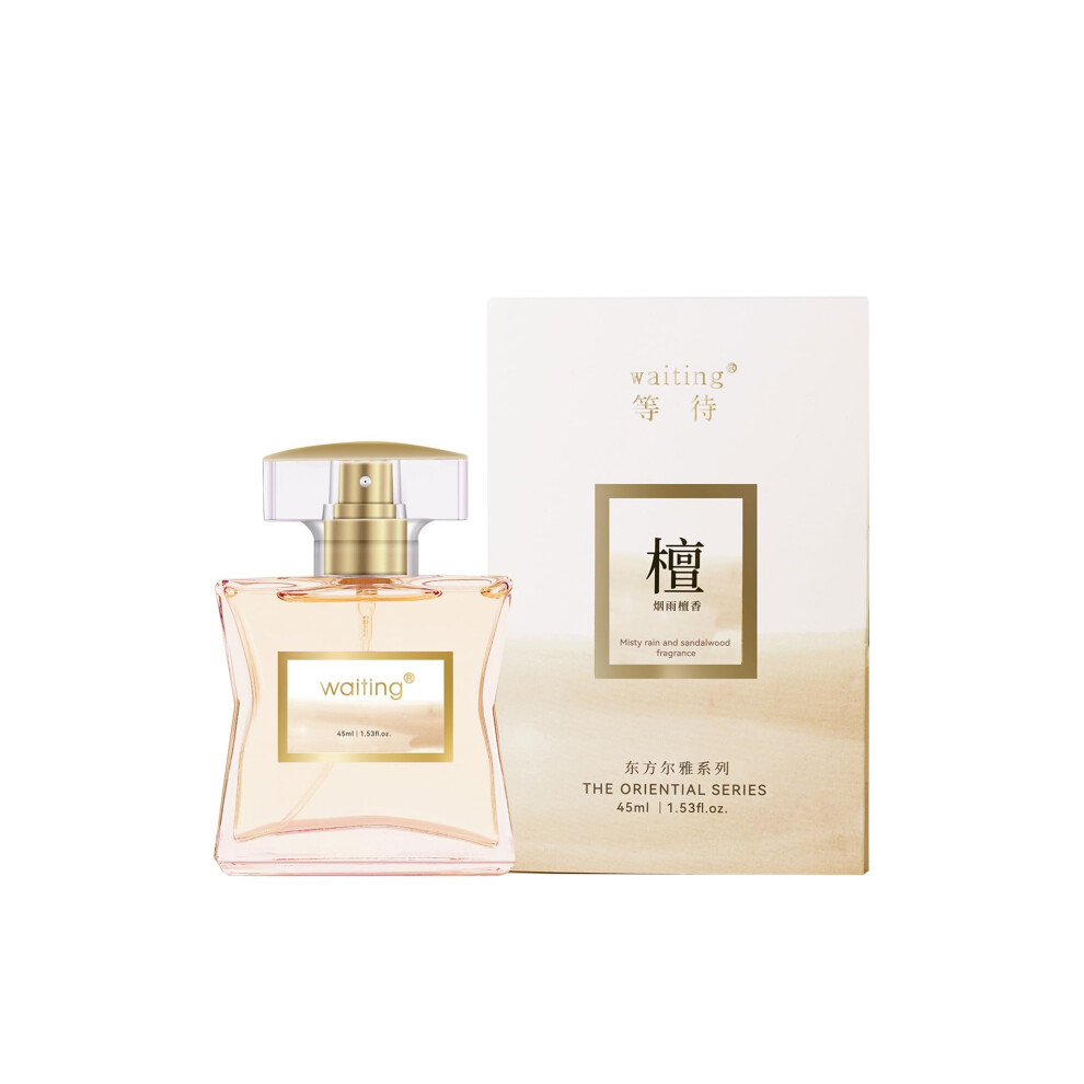 Luxury Sandalwood Perfume  Long Lasting Unisex Floral Citrus Woody Eau de Toilette 45ml