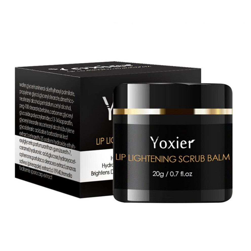 Dark Lip Scrub And Exfoliator For Lips With Gentle Dead Skin Removal And Overnight Deep Hydration