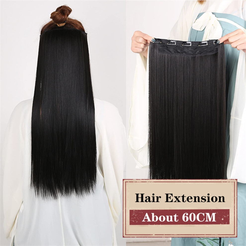 Unisex Black Hanfu Cosplay Wig With Chinese Traditional Hair Bun, Synthetic Bangs, Heat Resistant