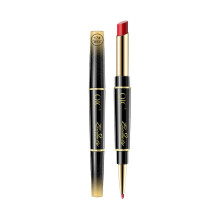 Liquid Matte Lipstick Waterproof Long Lasting Velvet Matte Finish Red Dual Head Lip Liner