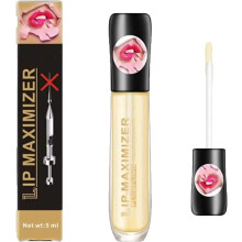 Hyaluronic Acid and Vitamin E Lip Plumper Serum for Instant Fullness and Deep Hydration