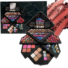 130 Color Makeup Palette Set All in One Professional Kit with Eyeshadow, Blush and More