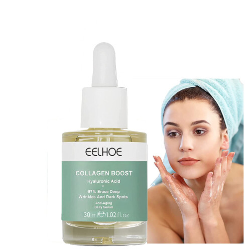 Collagen Boost Anti Aging Serum with Placenta Extract, Deep Hydration and Fast Absorption 30ml 1