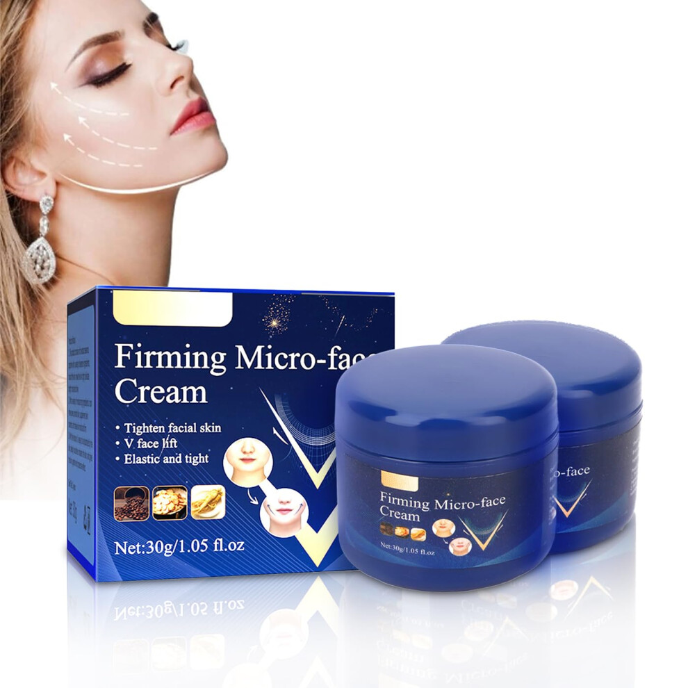 V Face Lifting Firming Cream with Chin Contouring AntiAging Wrinkle Smoothing Skin Tightening Formula