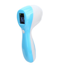 Termómetro infrarrojo sin contacto de grado médico con precisión para medición rápida del cuerpo humano, retroiluminación de 3 colores, alarma