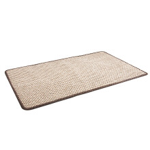 Furniture Protector Cat Scratcher Mat, Precision-Woven Natural Sisal Horizontal Scratching Pad, Non-Slip And Durable For Protect Carpets, Furniture, W