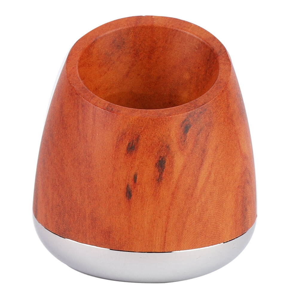 Wooden Drinkware Set Eco Bamboo Mugs Smooth Edge Thickened Rim for Hot or Cold Beverages For Halloween Parties For Nightclubs For Daily Use