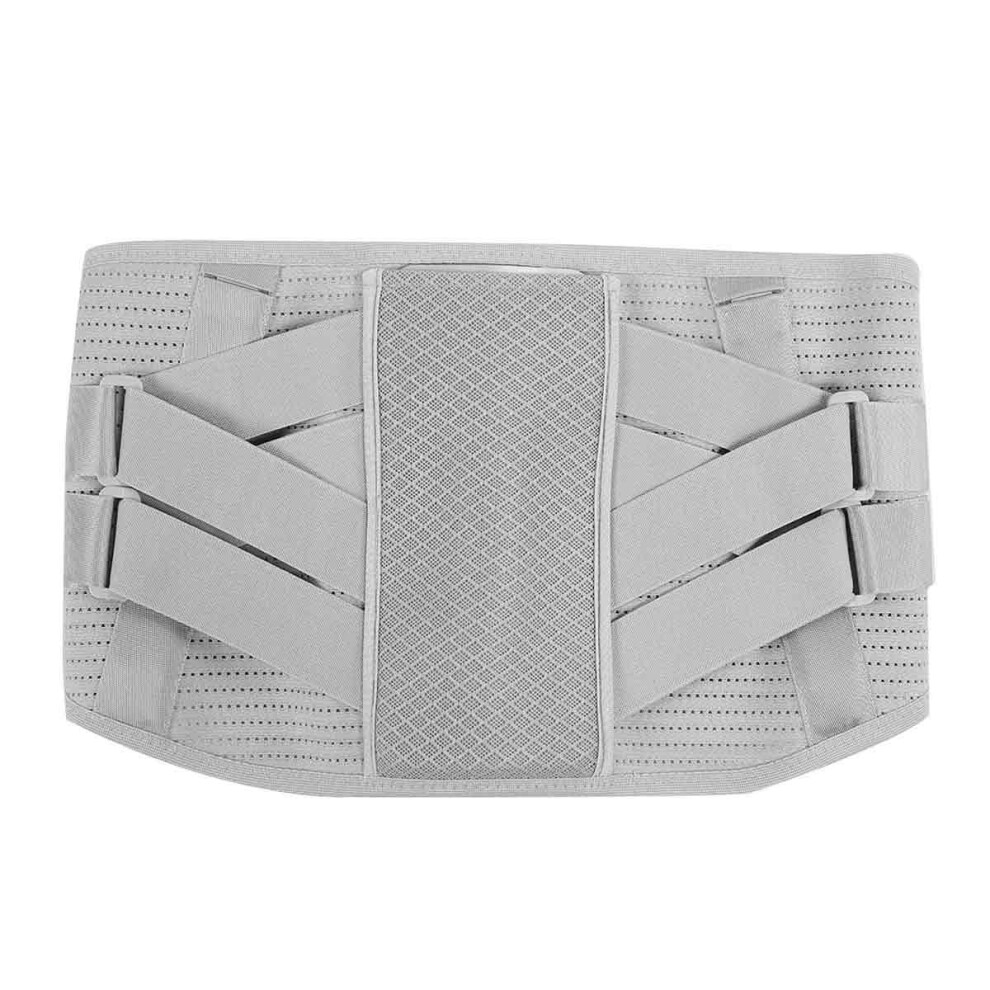 Lumbar Back Brace with Thermal Magnetic Relief Pad, Breathable Back Support for Lower Back Pain Reduces Back Pain and Improves Posture through Eight