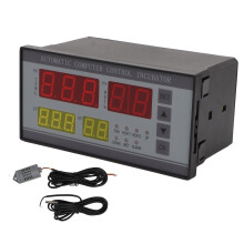 Incubadora de ovos avançada com controle preciso de temperatura e umidade e monitoramento de dados em tempo real com display digital para aves e