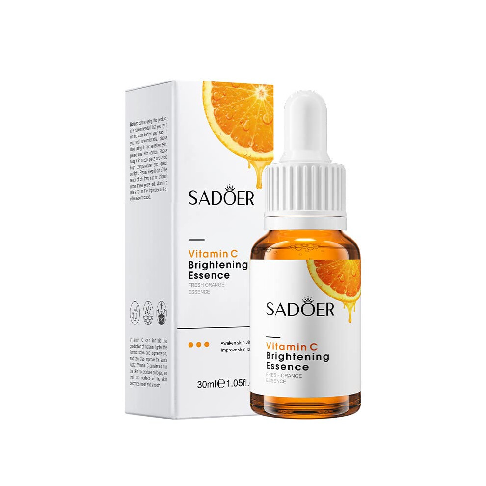 Dark Vitamin C Face Serum With Hyaluronic Acid And Vitamin E, Anti Aging Spot Corrector, 1.05 Fl Oz