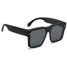Embedded Shades Glasses for Music Festival Boys-Sand black