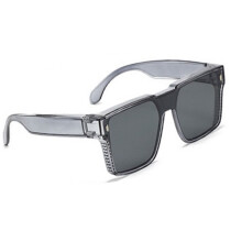 Trendsetters Hip Hop Sunglasses for Hipsters-Grey Transparent