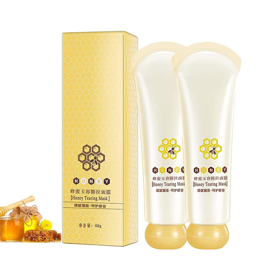 Honey Peel Off Mask Blackhead Remover Deep Pore Cleansing Hydrating Facial for All Skin Types