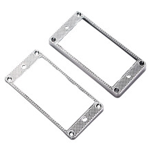 Curved Bottom Metal Humbucker Pickup Mounting Rings Instants