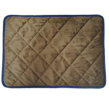 Alfombrilla auto-calefactable para mascotas de interior, almohadilla térmica extra cálida para mascotas con capa reflectante del calor, alfombrilla
