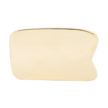 Brass Gua Sha Facial and Body Massage Tool for Acupressure and Lymphatic Drainage Promoting Blood Circulation and Detoxification with Durable Smooth