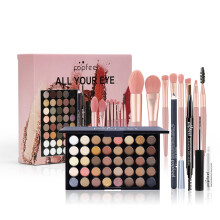 Makeup Kit for Women Complete Starter Set with Eyeshadow Palette Brushes Mascara Eyeliner