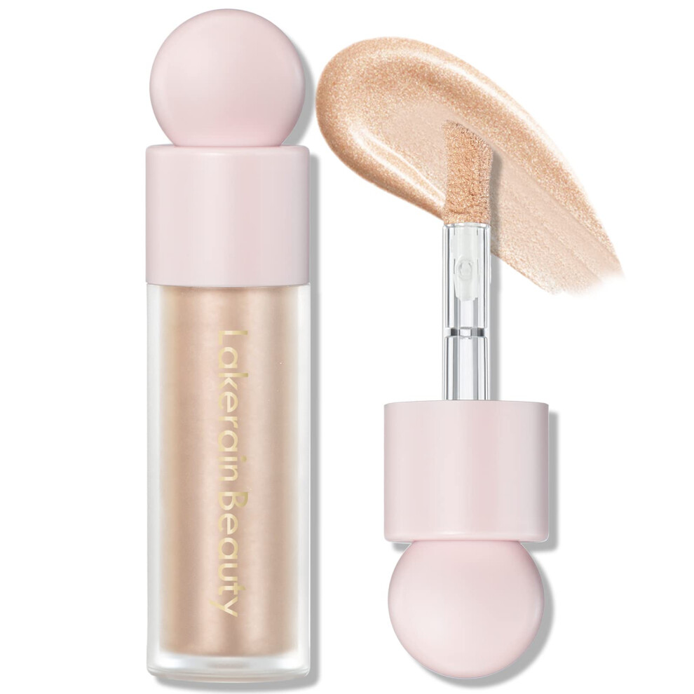 Liquid Highlighter and Vegan Liquid Blush for Face, Waterproof Glow, Longwear Natural Dewy Finish