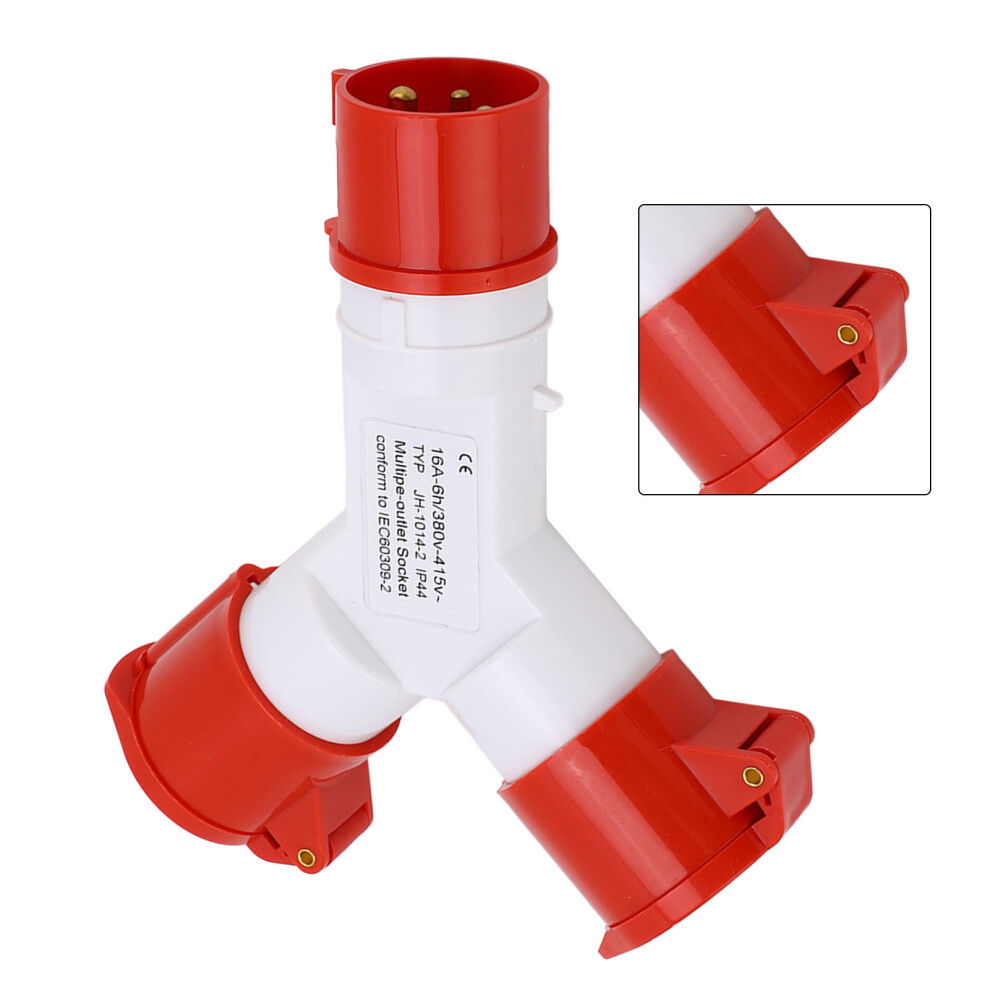 Industrial Pa66 Waterproof Explosion Proof Y Plug 380-415V 16A 8401371811349