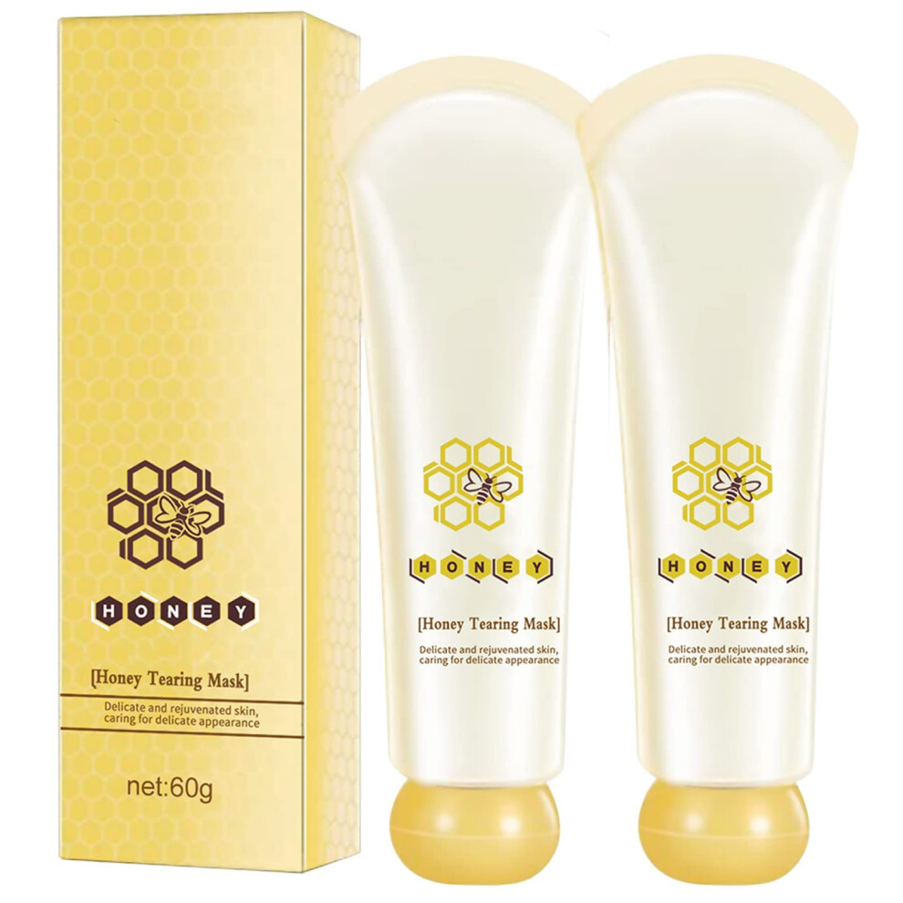 Honey Peel Off Mask for Blackhead Removal, Deep Pore Cleansing, Oil Control and Hydration Boost