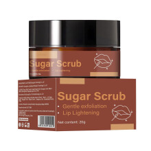 Brown Sugar Lip Scrub and Moisturizing Aloe Balm Dual Action Care Gentle Exfoliation