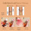 Face Primer and Oil Control Moisturizer with Pore Blurring Brightening Effect Lightweight Hydration 5
