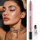 Waterproof Glitter Eyeshadow Stick with Sharpener, Smooth Blendable Shimmer Eye Shadow Pen 3