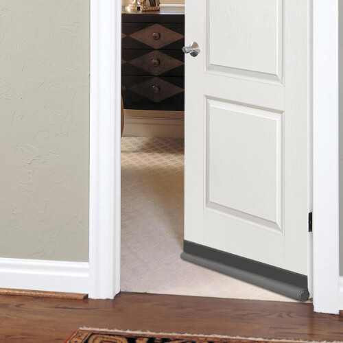 Door Draft Stopper Adjustable Width Under Door Seal for Winter Insulation with Foam Blocker 1