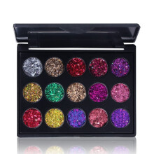 Eyeshadow Palette 15 Colors Waterproof Glitter Matte Shimmer LongLasting Blendable #02