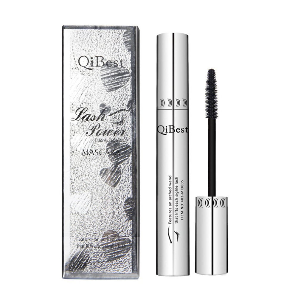 Waterproof Volumizing Mascara Black with Rotating Flexible Brush for Longlasting Curl
