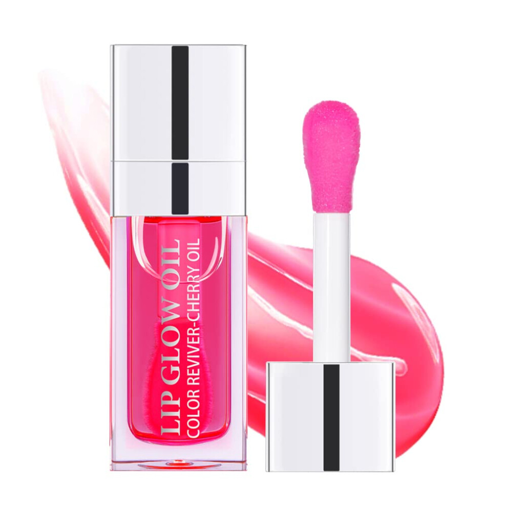 Lip Plumping Gloss with Hydrating Lip Oil, NonSticky Shine and Deep Moisturizing Lip Care