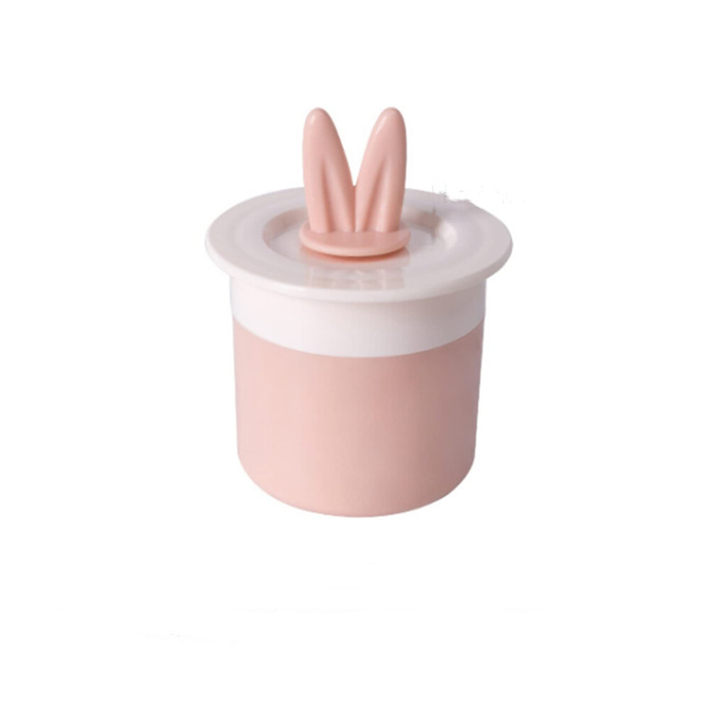 Pink Foam Maker Facial Cleanser Foaming Cup With Fast Foam Generation Compact Travel Size