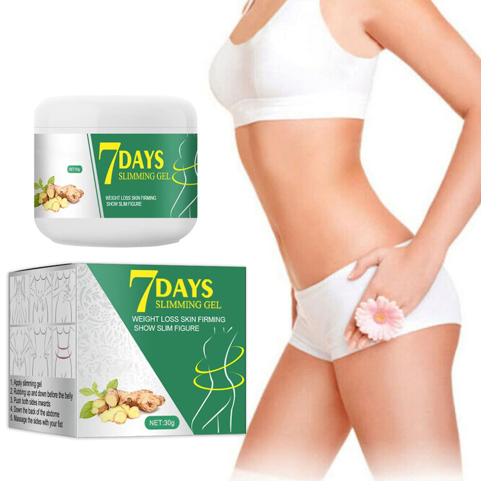 Cream Slimming For Belly Fat And Thighs With Ginger, Anti Cellulite Firming Formula For All Skin Types