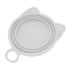 Universalgröße Deckel für Tierfutterdosen, BPA-frei, luftdichter Verschluss, Silikon, spülmaschinenfest, umweltfreundlich, flexibel,