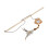 Springs Cat Toys, Παιχνίδια με ραβδί για γατάκια με εύκαμπτο ξύλινο κοντάρι, βελούδινα 5