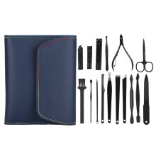 Kit de manucure : compact et portable pour une manucure nomade, surface lisse pour une utilisation facile, outils en acier inoxydable de haute